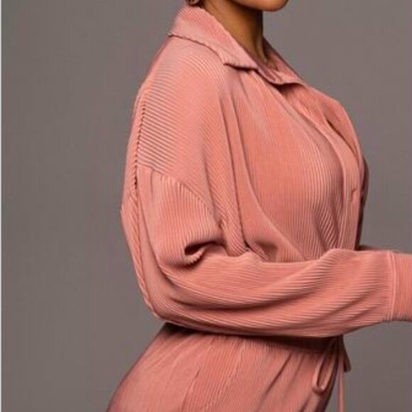 JLUXLABEL Plissé Dusty Pink Set - Picture 3 of 7